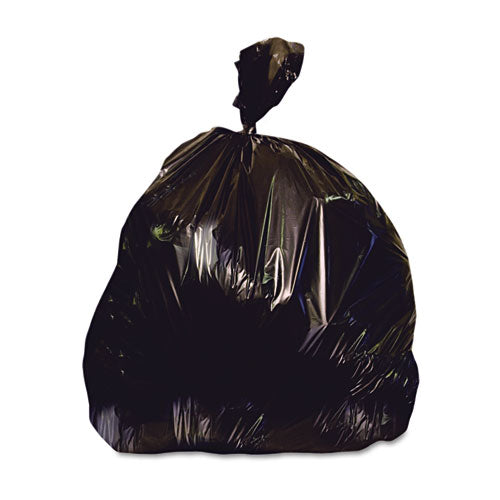 Low-density Repro Can Liner, 56 Gal, 2 Mil, 43" X 47", Black, 100-carton