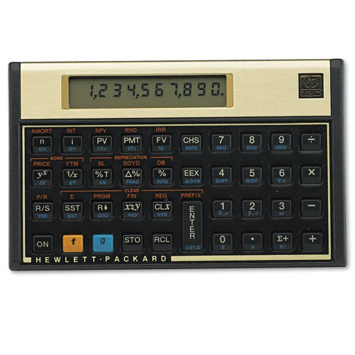 12c Financial Calculator, 10-digit Lcd