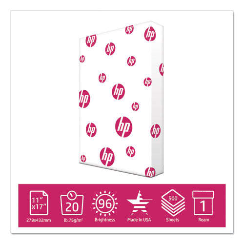 Multipurpose20 Paper, 96 Bright, 20lb, 11 X 17, White, 500-ream