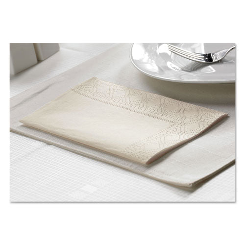 Dinner Napkins, 2-ply, 15 X 17, White, 1000-carton