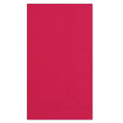 Dinner Napkins, 2-ply, 15 X 17, Red, 1000-carton