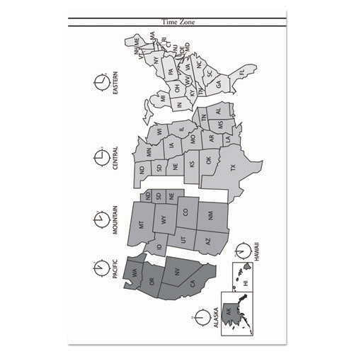 Recycled Weekly Appointment Book, Ruled Without Times, 8.75 X 6.88, Black, 2021