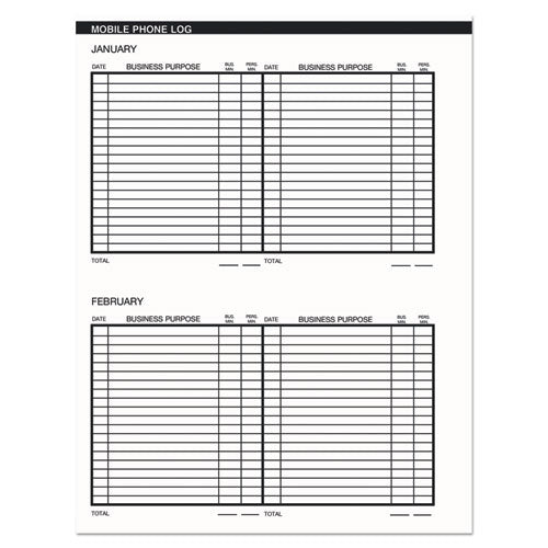 100% Recycled Two Year Monthly Planner With Expense Logs, 8.75 X 6.88, 2021-2022