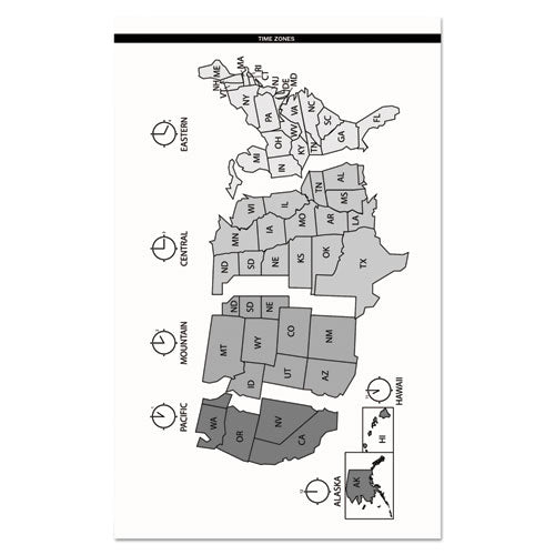 Recycled Weekly Appointment Book, 30-minute Appointments, 8 X 5, Black, 2021