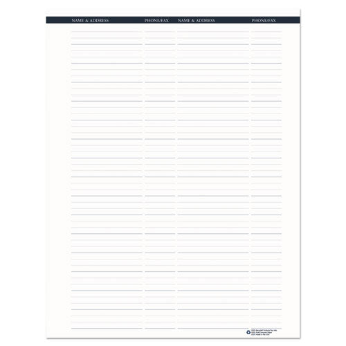 Recycled Wirebound Weekly-monthly Planner, 11 X 8.5, Black Leatherette, 2021