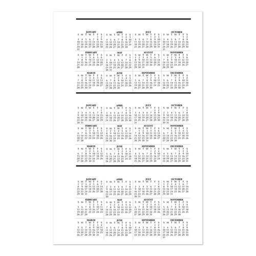 Daily Appointment Book, 15-minute Appointments, 8 X 5, Black, 2021