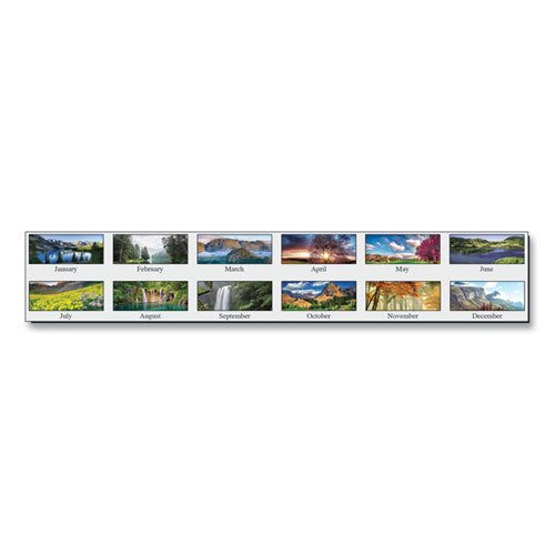 Recycled Scenic Beauty Monthly Wall Calendar, 12 X 16.5, 2021