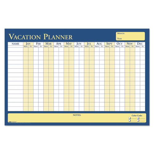 100% Recycled All-purpose-vacation Plan-a-board Planning Board, 36 X 24