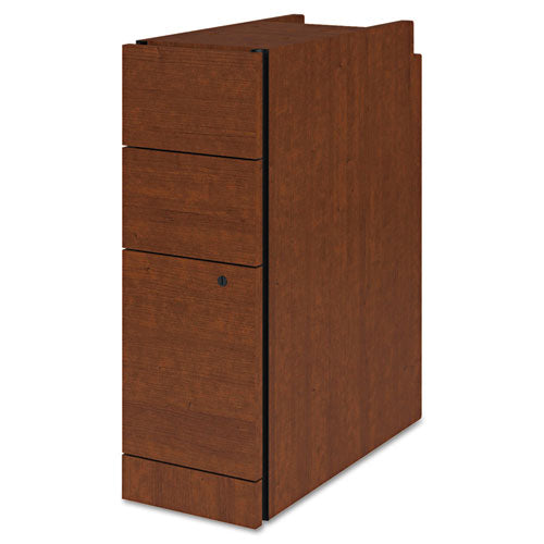 Narrow Box-box-file Pedestal For 10500-10700 Series Shells, 9.5w X 22.75d X 28h, Harvest