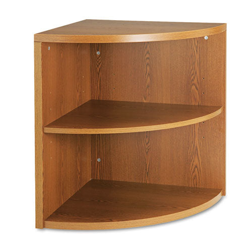 10500 Series Two-shelf End Cap Bookshelf, 24w X 24d X 29-1-2h, Mahogany