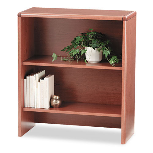 10700 Series Bookcase Hutch, 32.63w X 14.63d X 37.13h, Mahogany