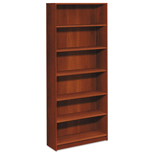 1870 Series Bookcase, Four Shelf, 36w X 11 1-2d X 48 3-4h, Mahogany