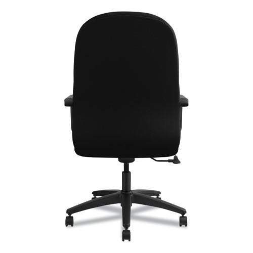 Pillow-soft 2090 Series Executive High-back Swivel-tilt Chair, Supports Up To 300 Lbs., Black Seat-black Back, Black Base