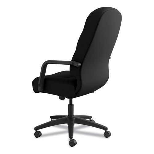 Pillow-soft 2090 Series Executive High-back Swivel-tilt Chair, Supports Up To 300 Lbs., Black Seat-black Back, Black Base
