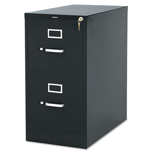 310 Series Two-drawer Full-suspension File, Legal, 18.25w X 26.5d X 29h, Black