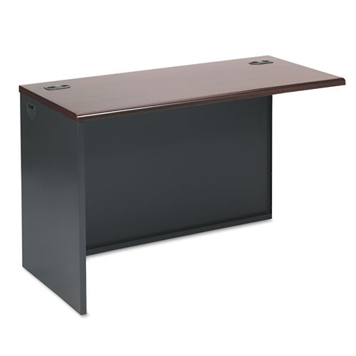 38000 Series Return Shell, Left, 48w X 24d X 29-1-2h, Mahogany-charcoal