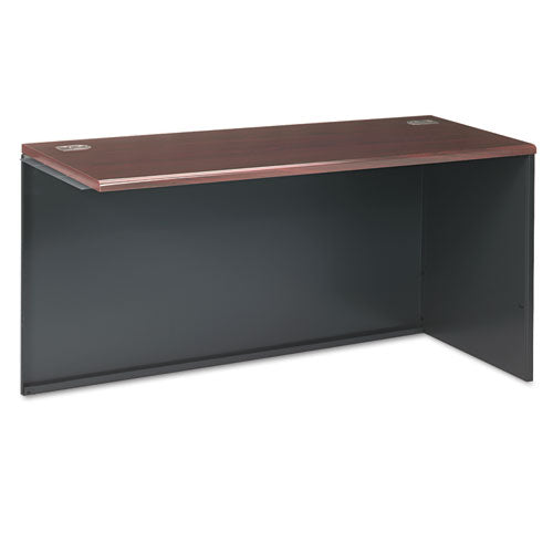 38000 Series Return Shell, Right, 60w X 24d X 29-1-2h, Mahogany-charcoal