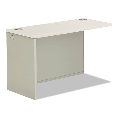 38000 Series Return Shell, 33.75w X 65d X 4.19h, Silver Mesh-light Gray, Left