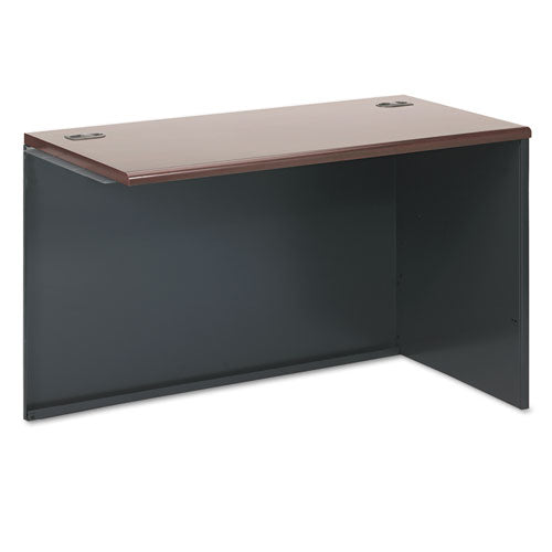 38000 Series Return Shell, Left, 60w X 24d X 29-1-2h, Mahogany-charcoal