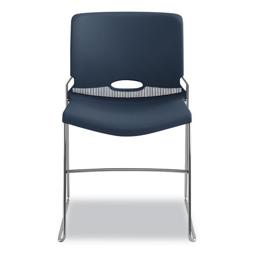 Olson Stacker High Density Chair, Regatta Seat-regatta Back, Chrome Base, 4-carton