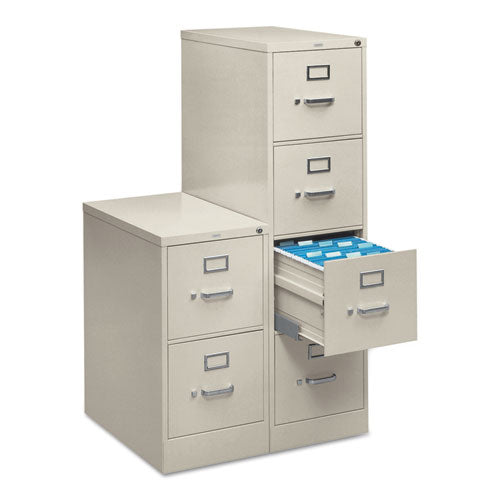 510 Series Four-drawer Full-suspension File, Legal, 18.25w X 25d X 52h, Light Gray