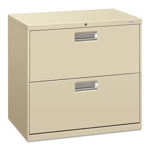 600 Series Two-drawer Lateral File, 30w X 18d X 28h, Putty