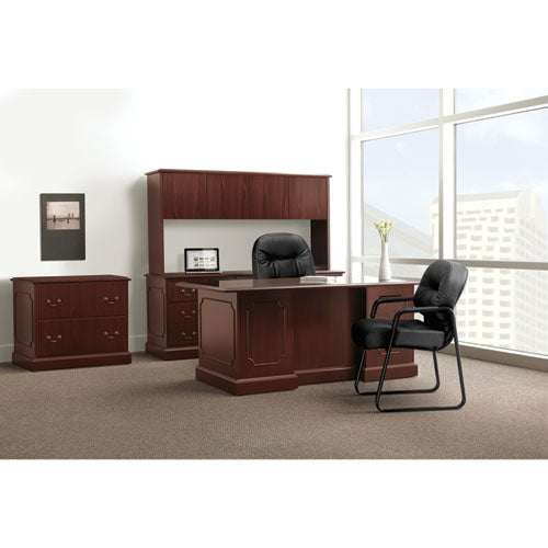 94000 Series Double Pedestal Desk, 72w X 36d X 29.5h, Mahogany