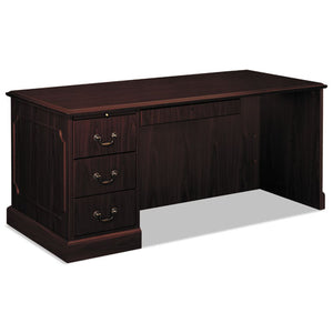 94000 Series Desk For Right Return, 66w X 30d X 29.5h, Mahogany