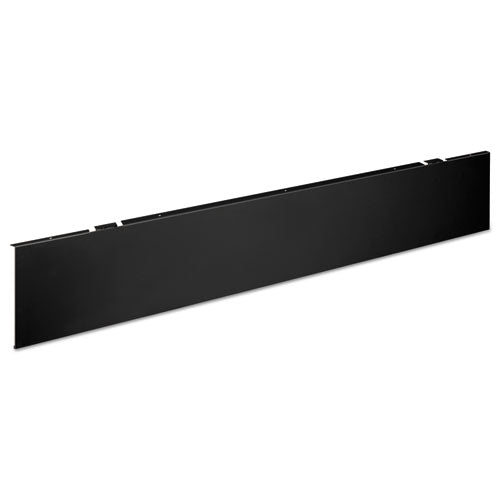 Huddle Series Multipurpose Table Modesty Panel, 44.5w X 0.13d X 9.63h, Black