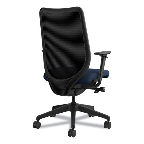 Nucleus Series Work Chair With Ilira-stretch M4 Back, Supports Up To 300 Lbs., Navy Seat-back, Black Base