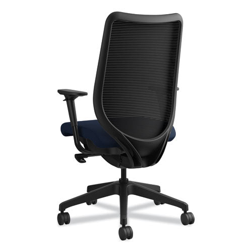 Nucleus Series Work Chair With Ilira-stretch M4 Back, Supports Up To 300 Lbs., Navy Seat-back, Black Base