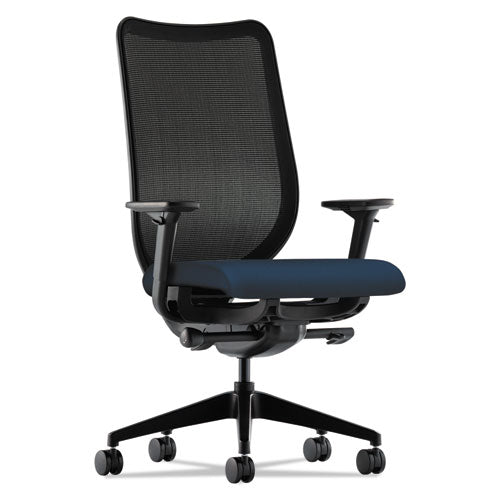 Nucleus Series Work Chair With Ilira-stretch M4 Back, Supports Up To 300 Lbs., Navy Seat-back, Black Base