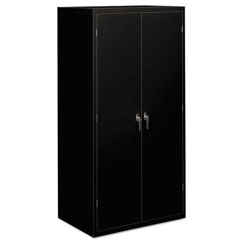 Assembled Storage Cabinet, 36w X 24 1-4d X 71 3-4h, Black