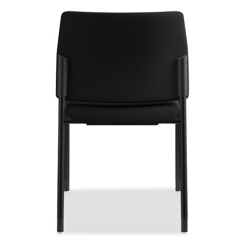 Accommodate Series Guest Chair, 23.25" X 21" X 32", Black Seat-black Back, Black Base, 2-carton