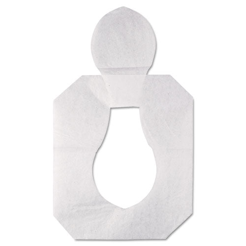 Health Gards Toilet Seat Covers, Half-fold, White, 250-pack, 4 Packs-carton