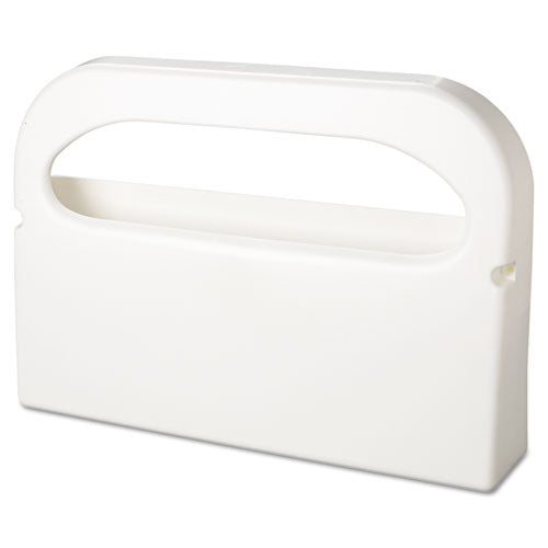 Health Gards Toilet Seat Cover Dispenser, Half-fold, 16 X 3.25 X 11.5, White, 2-box