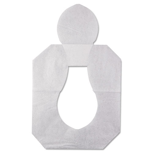 Health Gards Toilet Seat Covers, Half-fold, White, 250-pack, 10 Boxes-carton