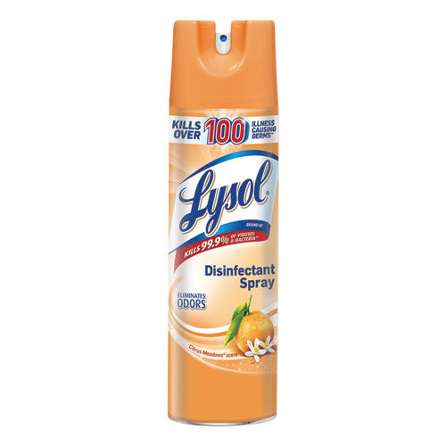 Disinfectant Spray, Crisp Linen, 19 Oz Aerosol Spray, 12-carton