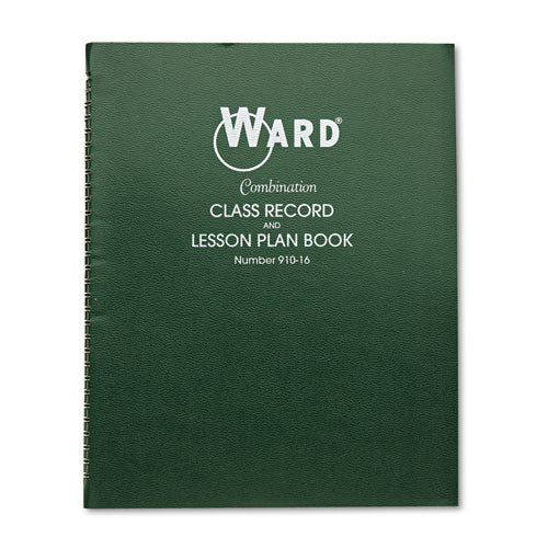 Combination Record & Plan Book, 9-10 Weeks, 6 Periods-day, 11 X 8-1-2