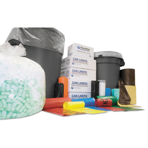 Institutional Low-density Can Liners, 33 Gal, 0.70 Mil, 33" X 39", White, 150-carton