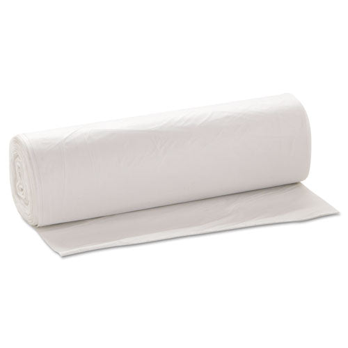 Low-density Commercial Can Liners, 56 Gal, 1.15 Mil, 43" X 47", Natural, 100-carton