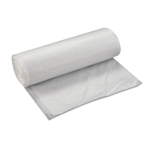 High-density Commercial Can Liners Value Pack, 60 Gal, 14 Microns, 38" X 58", Clear, 200-carton