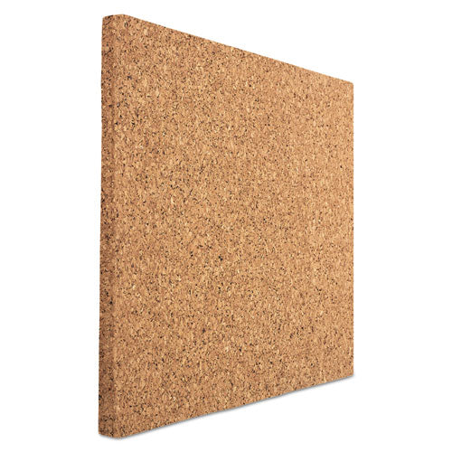 Designer Cork Bulletin Board, 20" X 24", Natural