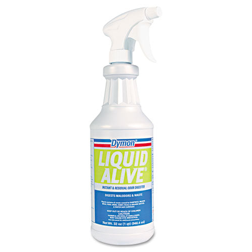 Liquid Alive Odor Digester, 1 Gal Bottle, 4-carton