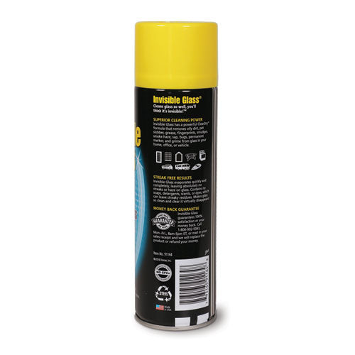 Premium Glass Cleaner, 19 Oz Aerosol, 6-carton