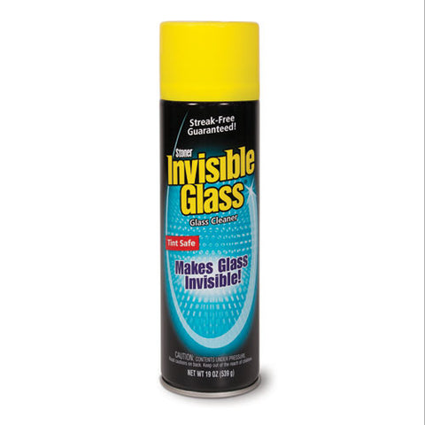 Premium Glass Cleaner, 19 Oz Aerosol, 6-carton