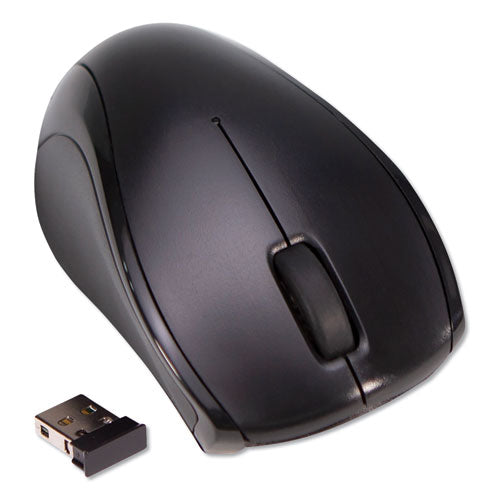 Compact Travel Mouse, 2.4 Ghz Frequency-26 Ft Wireless Range, Left-right Hand Use, Black