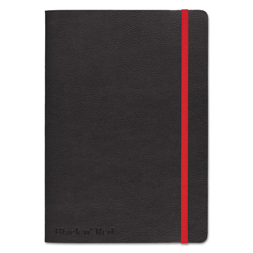 Black Soft Cover Notebook, Wide-legal Rule, Black Cover, 8.25 X 5.75, 71 Sheets