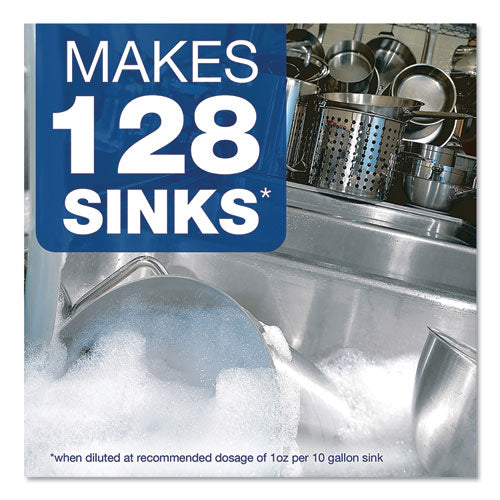 Dishwashing Liquid, Lemon Scent, One Gallon Bottle, 4-carton