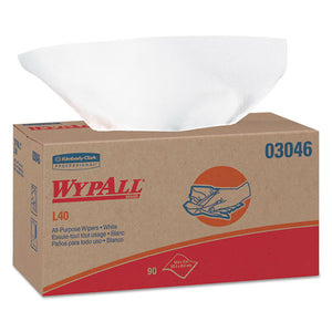 L40 Towels, Pop-up Box, White, 10 4-5 X 10, 90-box, 9 Boxes-carton